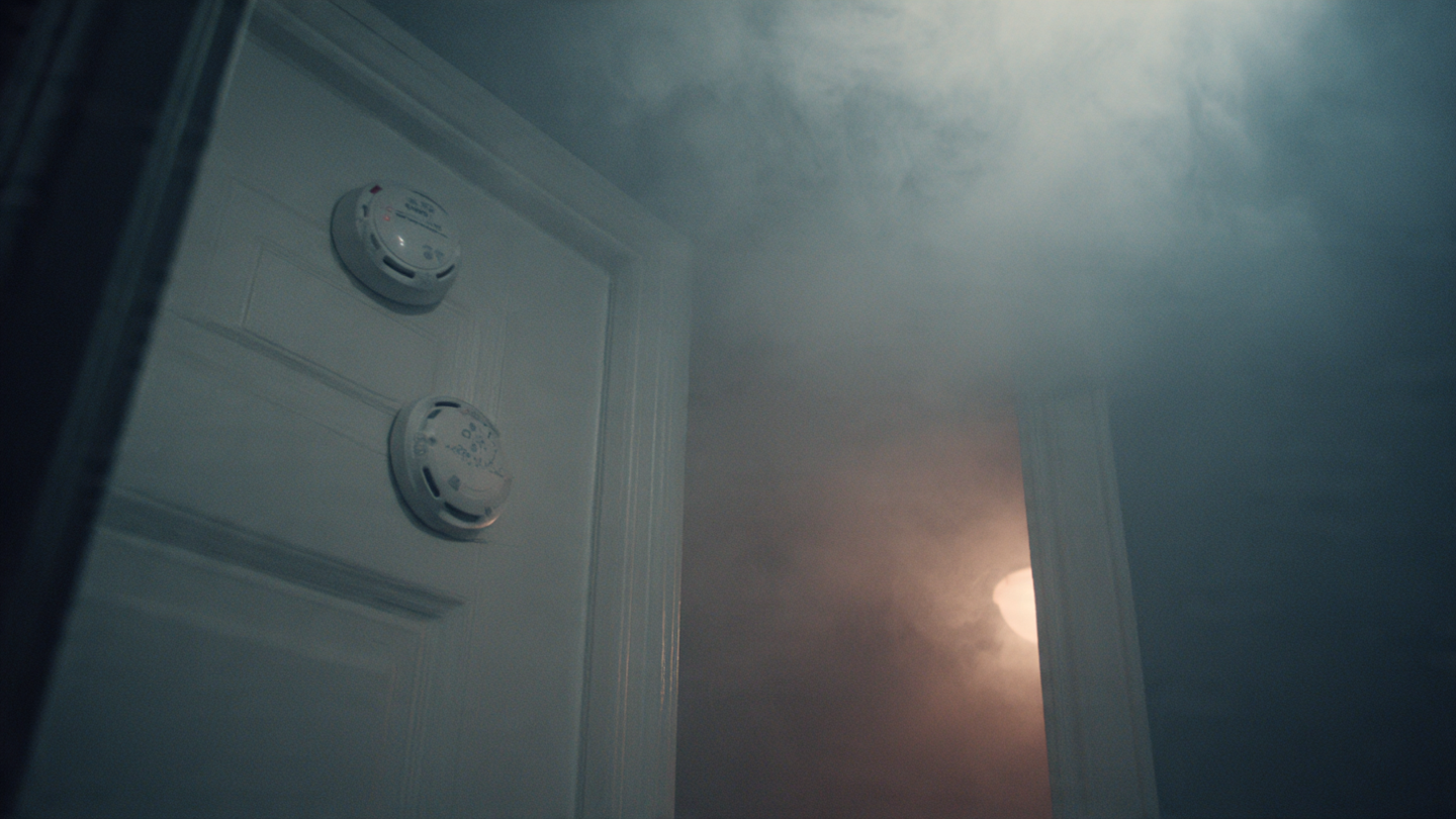 hard-wired smoke alarms