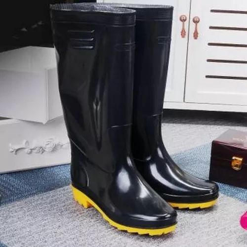 Steel Toe Rubber Long Shoes for Industrial and Factory Safety