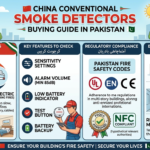Why China Conventional Smoke Detectors Are Popular in Pakistan