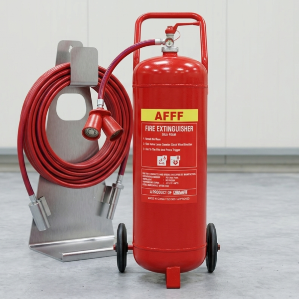 AFFF Fire Trolley Wheel Type with Discharge Pipe (Complete Set)