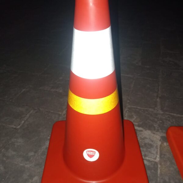 Safety Cone (Local Pakistan Made) – High Visibility Traffic Cone