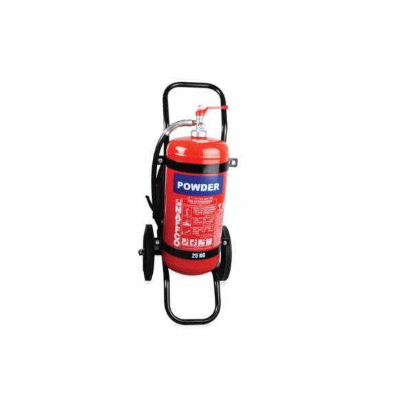 DCP Fire Trolley 25 KG – Naffco UAE (Dry Chemical Powder)